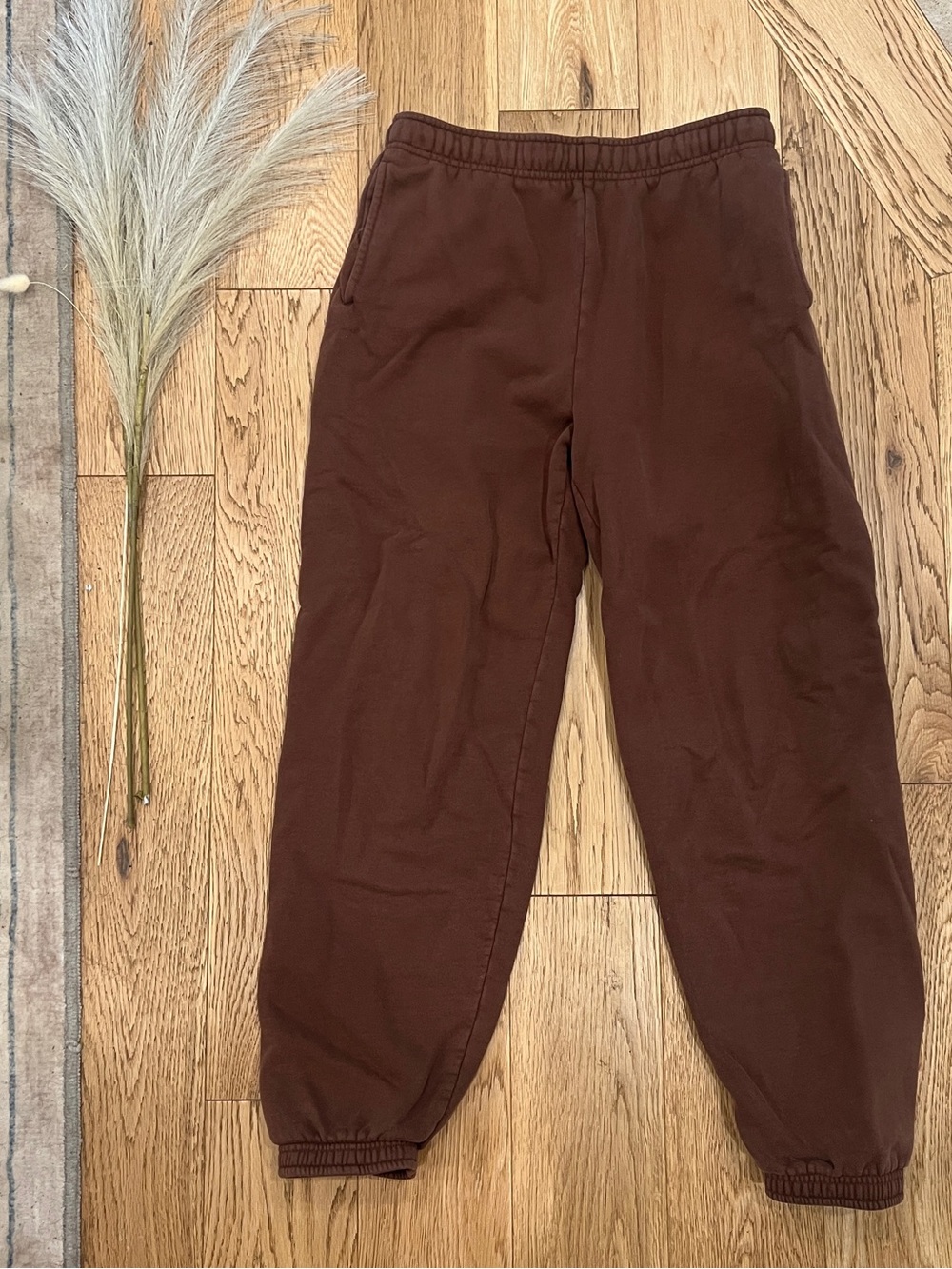 TNA | Dark Brown Jogger Sweatpants